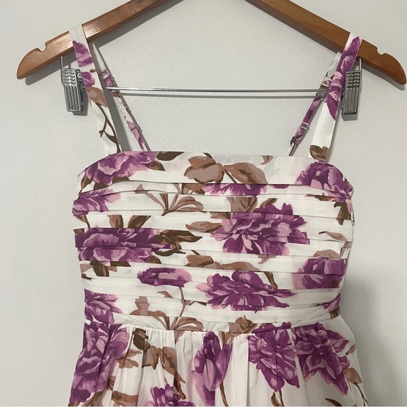 NWT Abercrombie • emerson poplin wide strap mini dress sz XS Petite - Picture 10 of 16